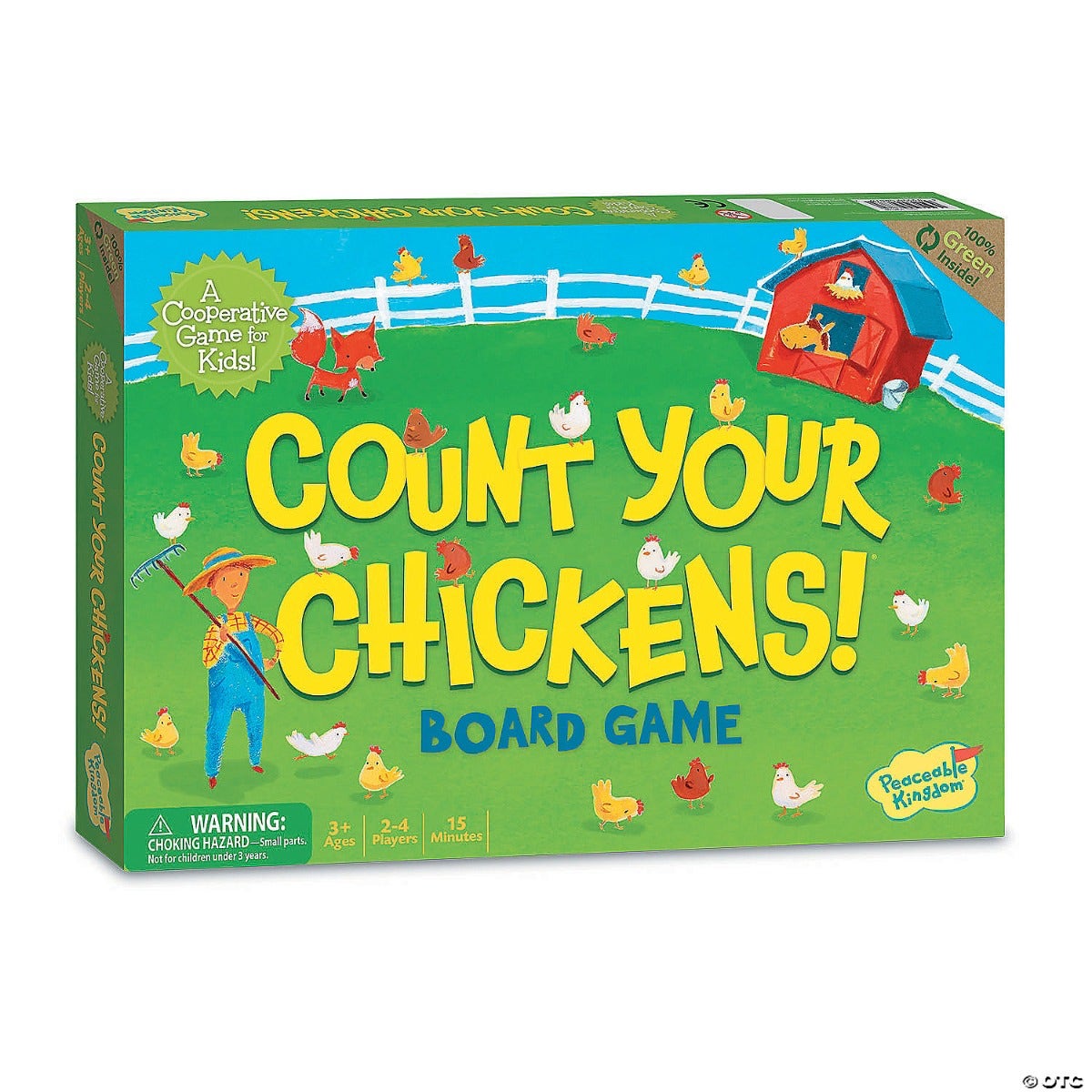 Count Your Chickens Cooperative Game by Peaceable Kingdom