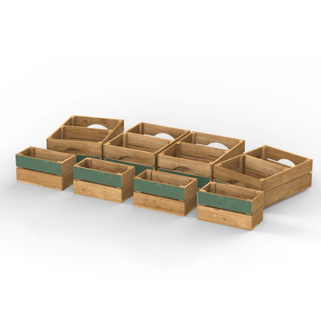 Toddler Shed Crate Set