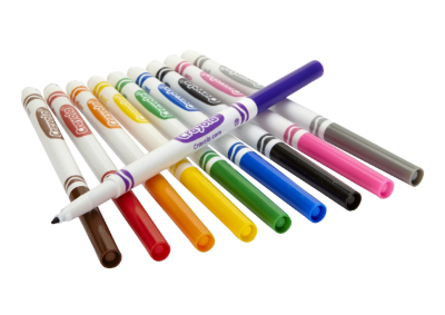 Crayola Non Wash Markers Fine Line Classpack 200 ct