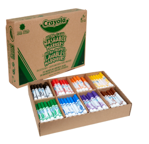 Crayola Washable Broad Line Markers 200 ct 8 colours