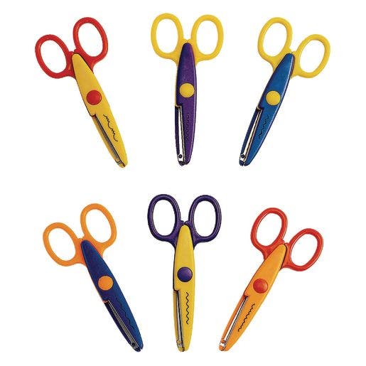 Crazy Cut Craft Scissors Set of 12