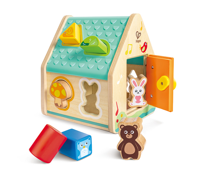 Critter House Shape Sorter by Hape