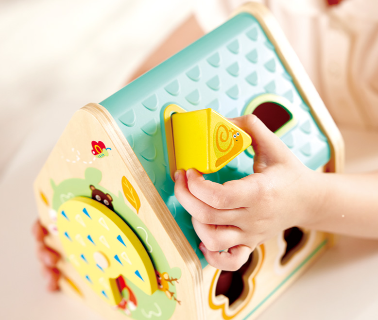 Critter House Shape Sorter by Hape