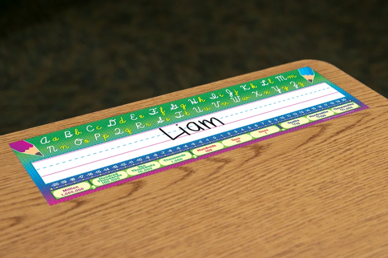 Cursive Writing Name Plates