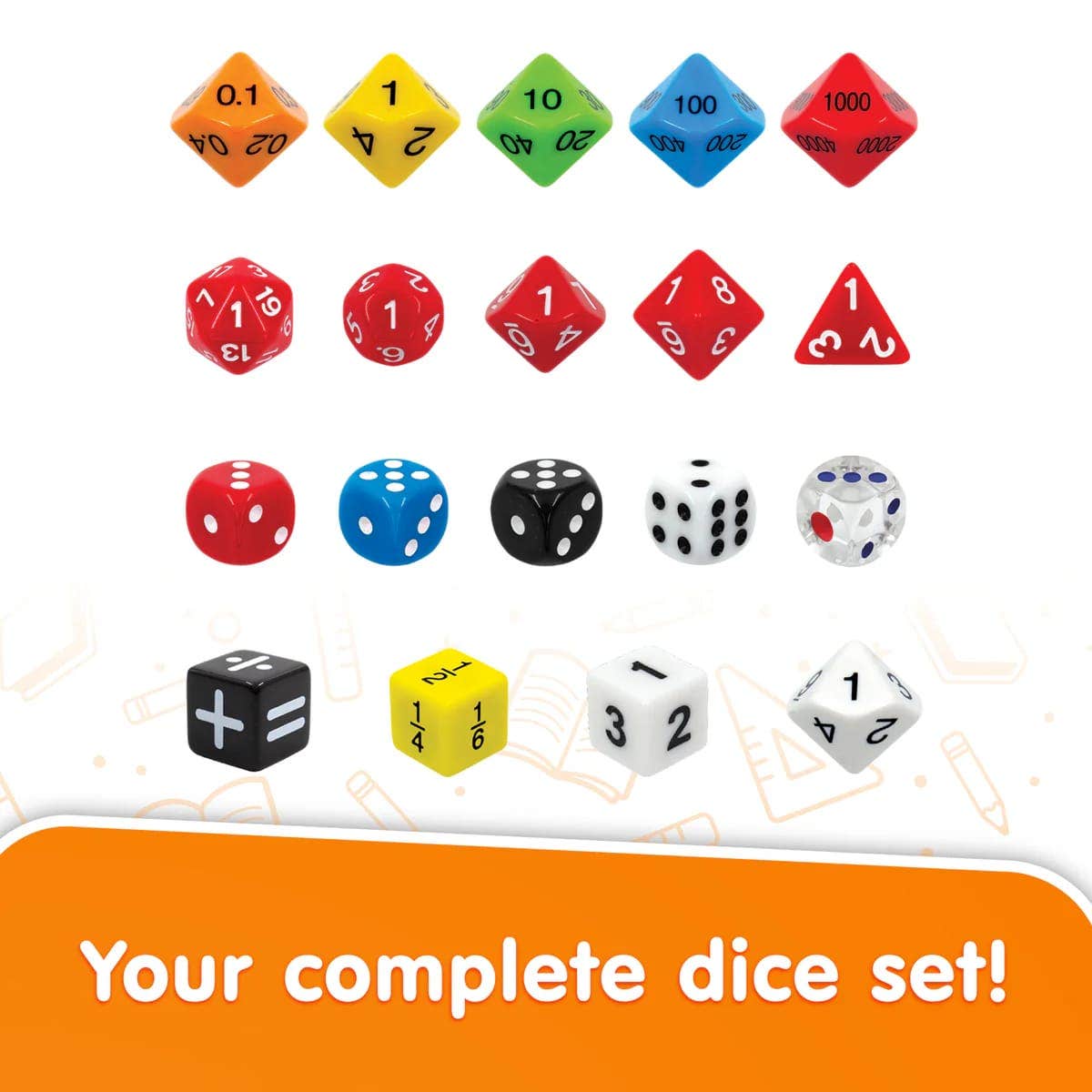 Dice Multi-pack 150 pcs