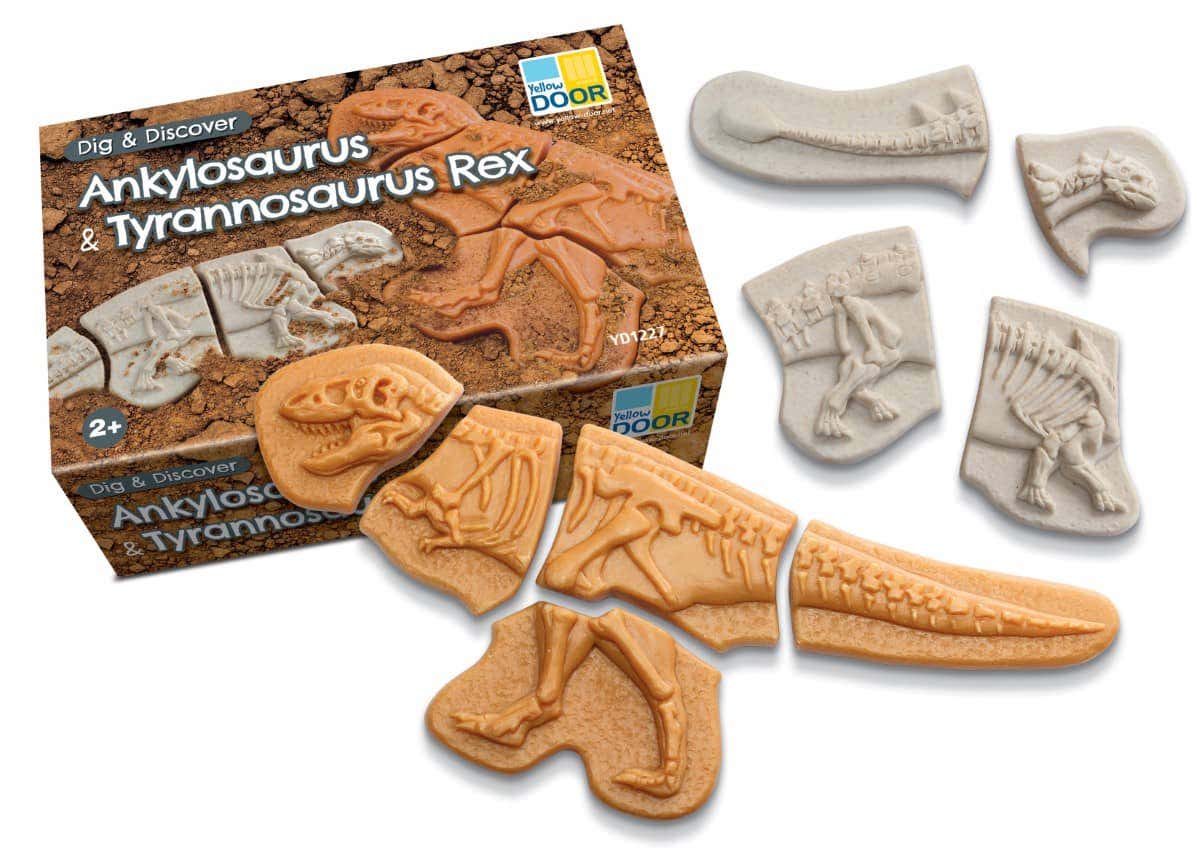 Dig and Discover Ankylosaurus & Tyrannosaurus Rex