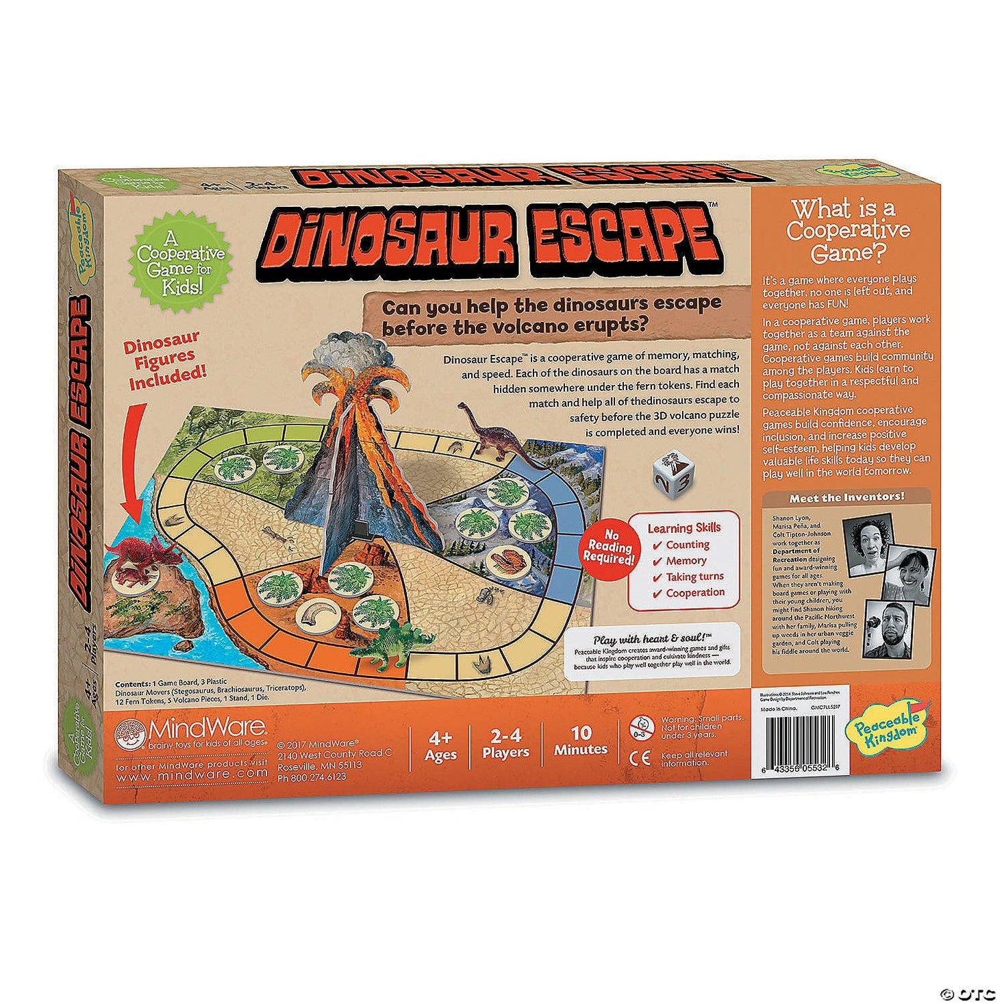 Dinosaur Escape Cooperative Game