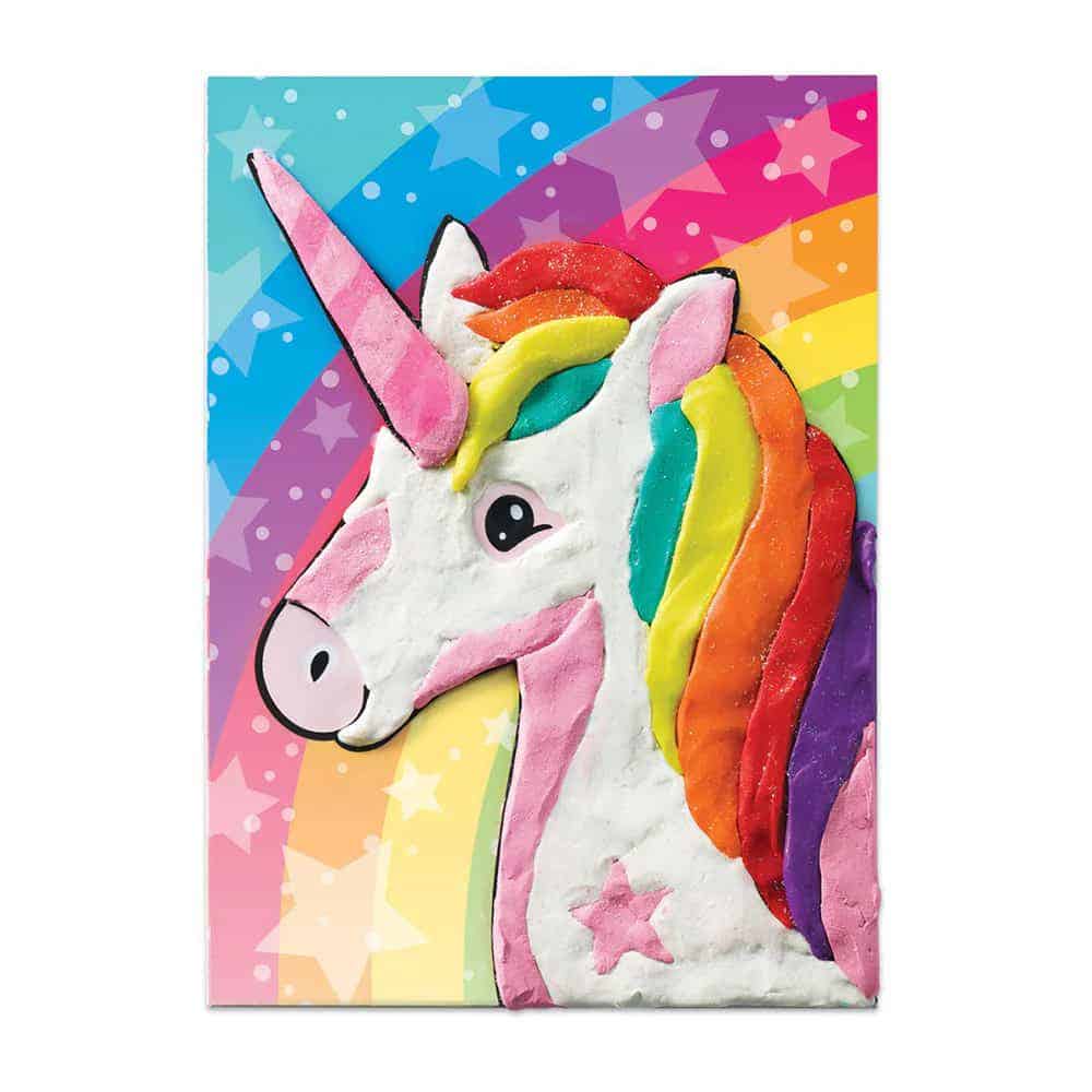 Do Art Coloring with Clay Unicorn & Friends