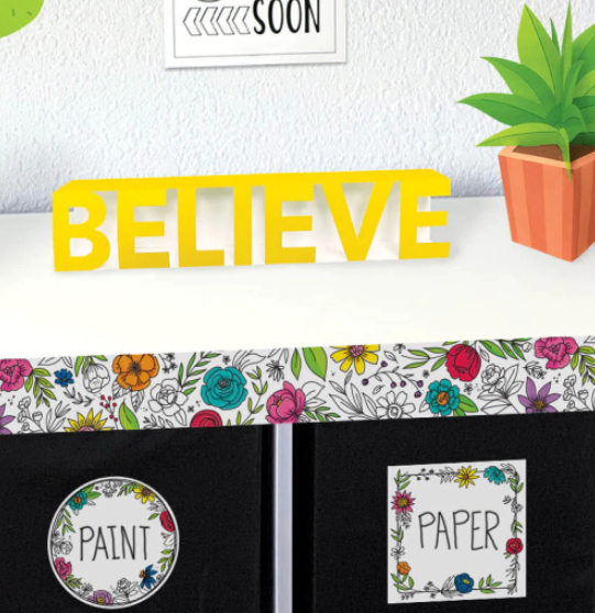 Doodly Blooms 6 Designer Cut Outs