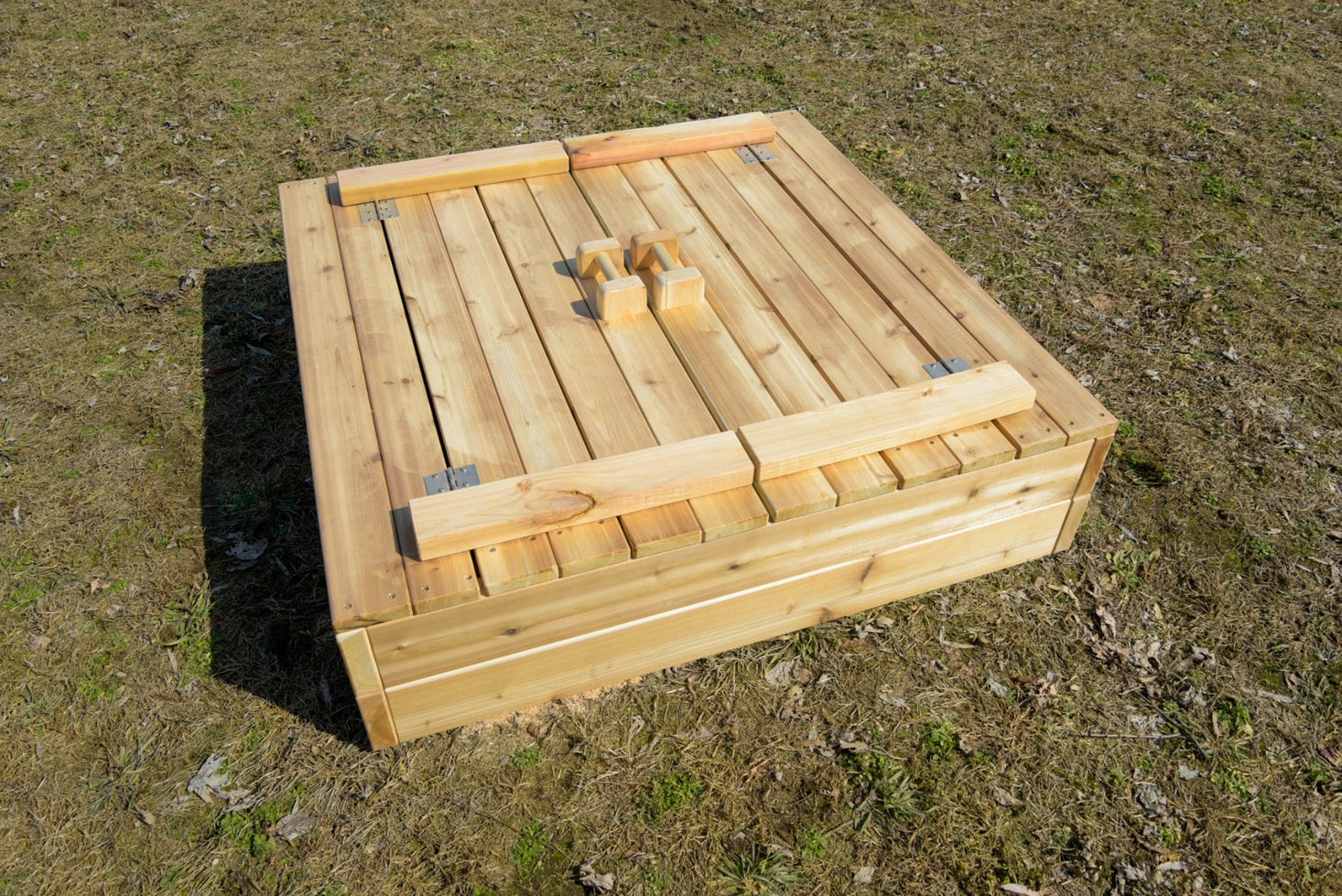 Sandbox with Benches by Naturally Inspired Play
