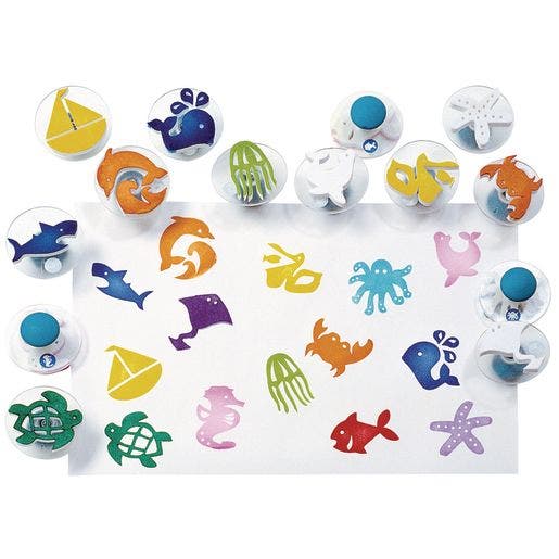Easy-Grip Stampers Sea Life 14 pc