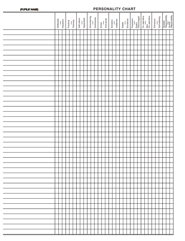 Elementary Teachers Daily Plan and Record Book (Green)