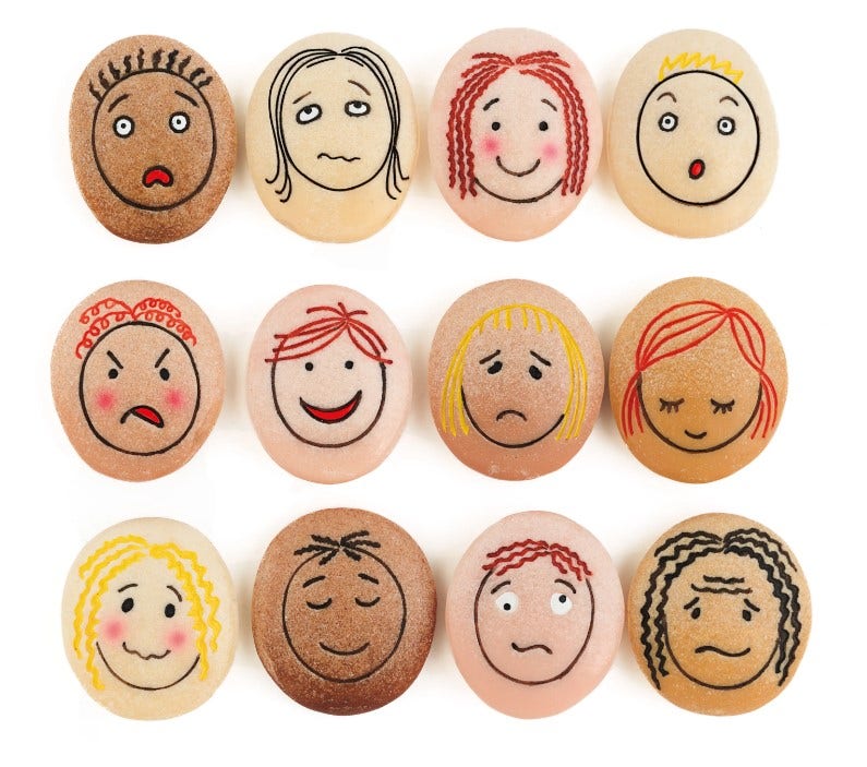 Emotions Pebbles