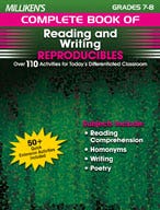 Millikens Complete Reading and Writing Reproducibles: Gr 7 8