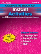 Millikens Complete Book of Instant Activities - Kindergarten