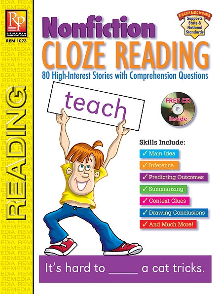 Nonfiction Cloze Reading Ebook