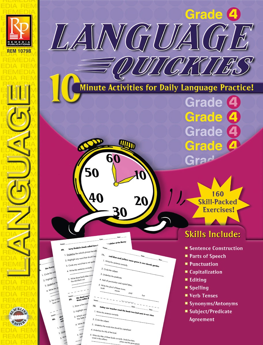 Language Quickies (Gr. 4) Ebook