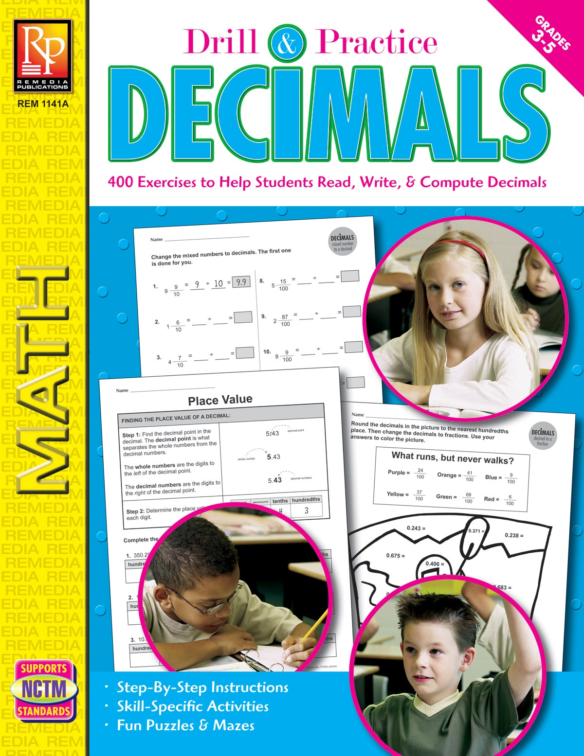 Drill & Practice: Decimals (Gr. 3-5) Ebook