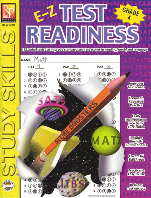 E-Z Test Readiness (Gr. 4) Ebook