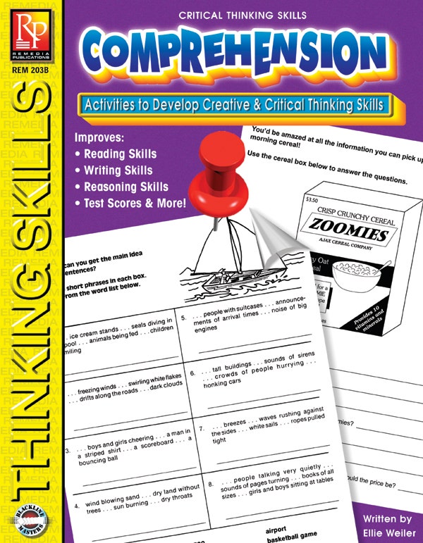 Critical Thinking Skills: Comprehension Ebook