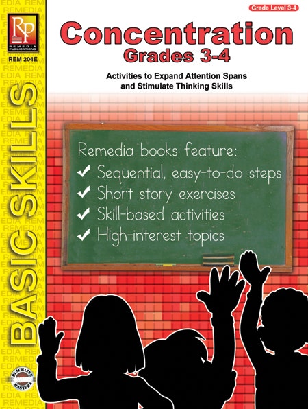 Concentration (Gr. 3-4) Ebook
