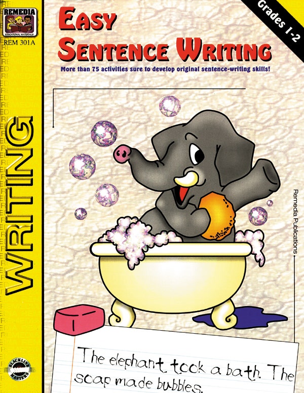 Easy Sentence Writing Ebook