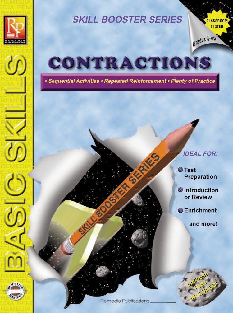 Skill Booster Series: Contractions Ebook