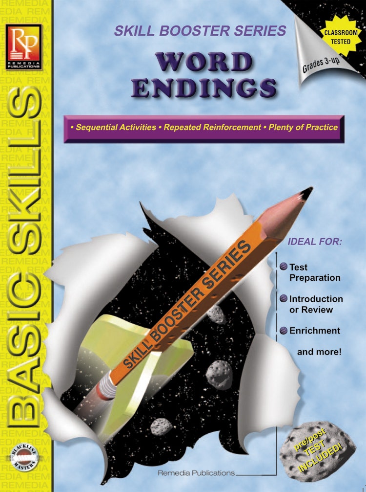 Skill Booster Series: Word Endings Ebook