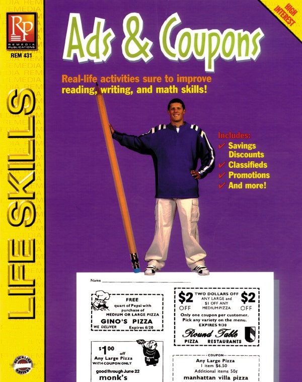 Practical Practice Reading: Ads & Coupons Ebook