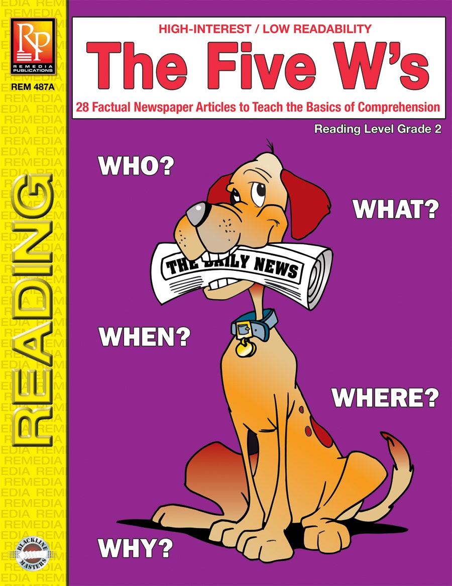 The Five W?s (Reading Level 2) Ebook