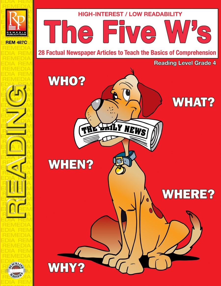 The Five W?s (Reading Level 4) Ebook