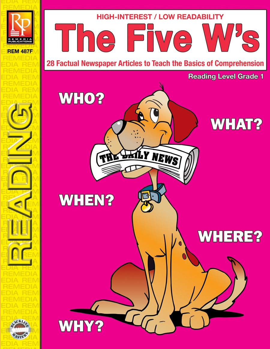 The Five W?s (Reading Level 1) Ebook