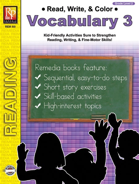 Read Write & Color: Vocabulary 3 Ebook