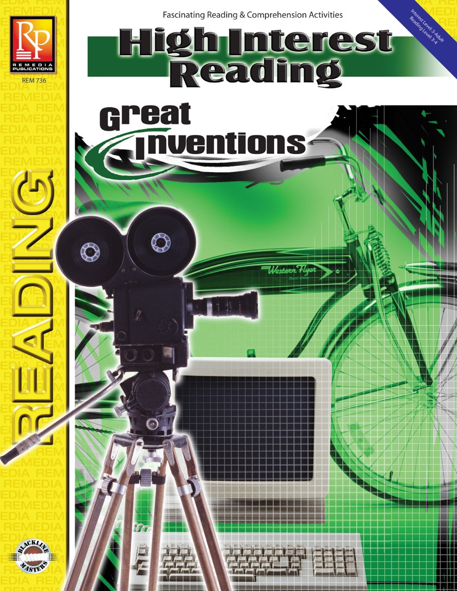 High Interest Reading: Great Inventions Ebook