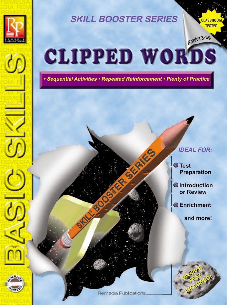 Skill Booster Series: Clipped Words Ebook