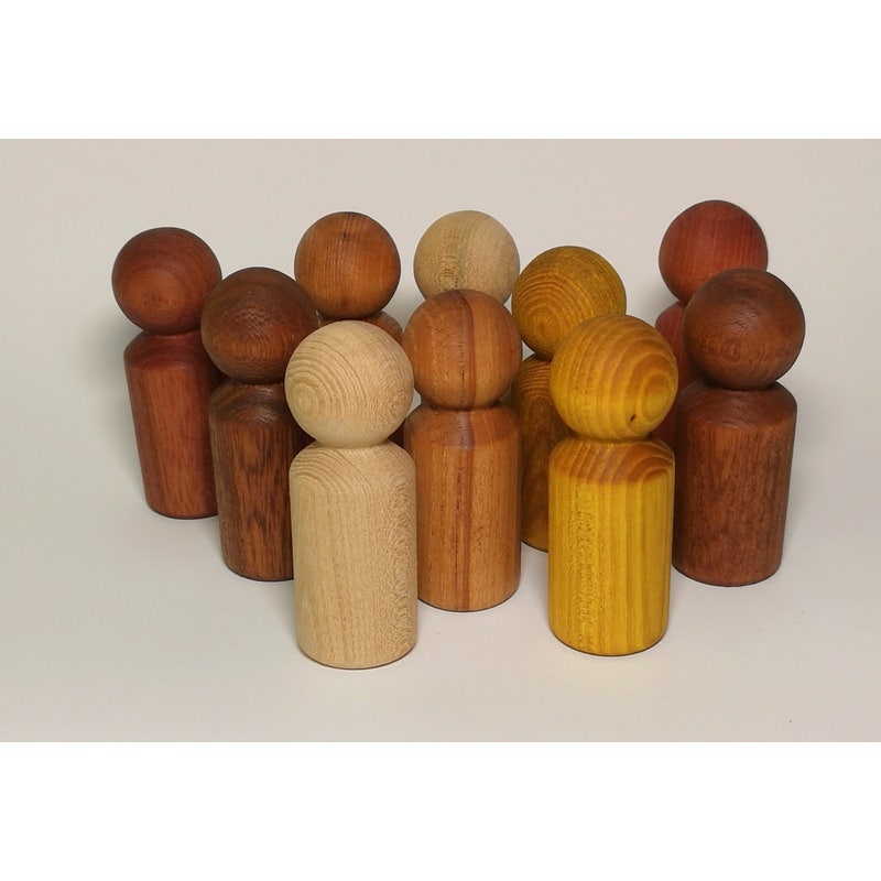 Ethnic Wooden People