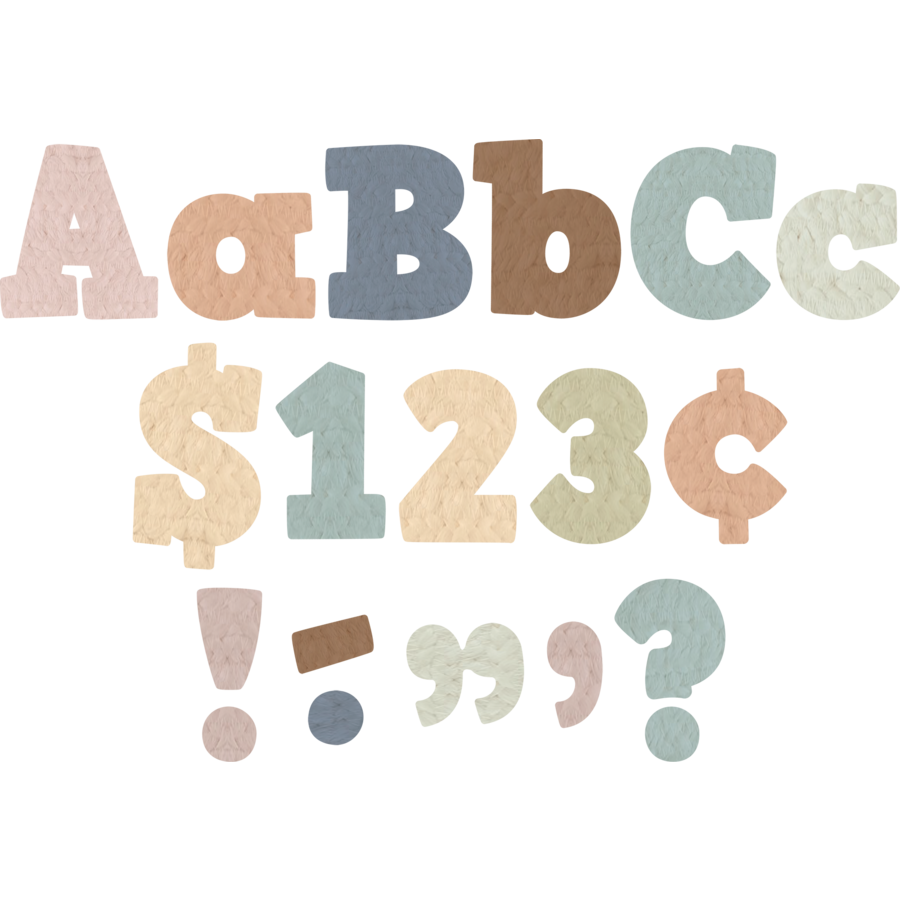 Everyone is Welcome 4in Bold Block Letters Combo Pack