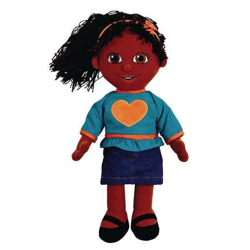 Excellerations Cuddle Buddy African American Girl