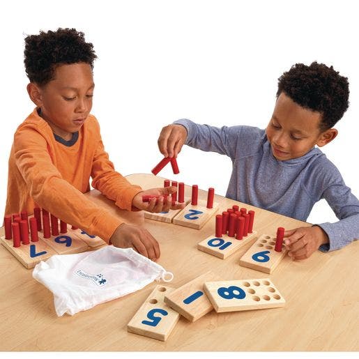 Excellerations Peg Number Board Set of 10
