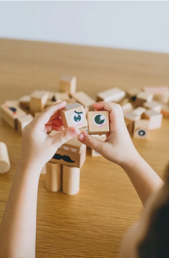 Expression Wooden Blocks