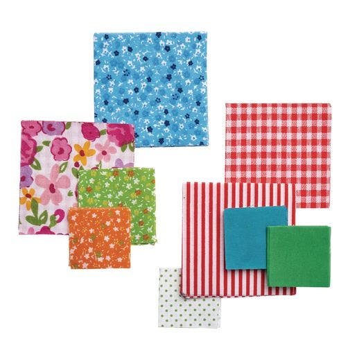 Fabric Squares 150 Pieces