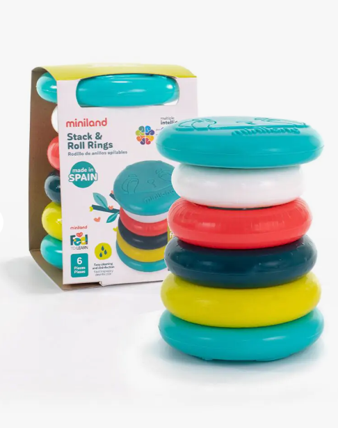 Feel to Learn Tower Stacking and Rolling Rings