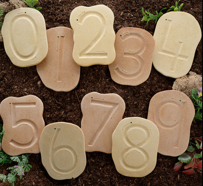 Feels Write Number Stones