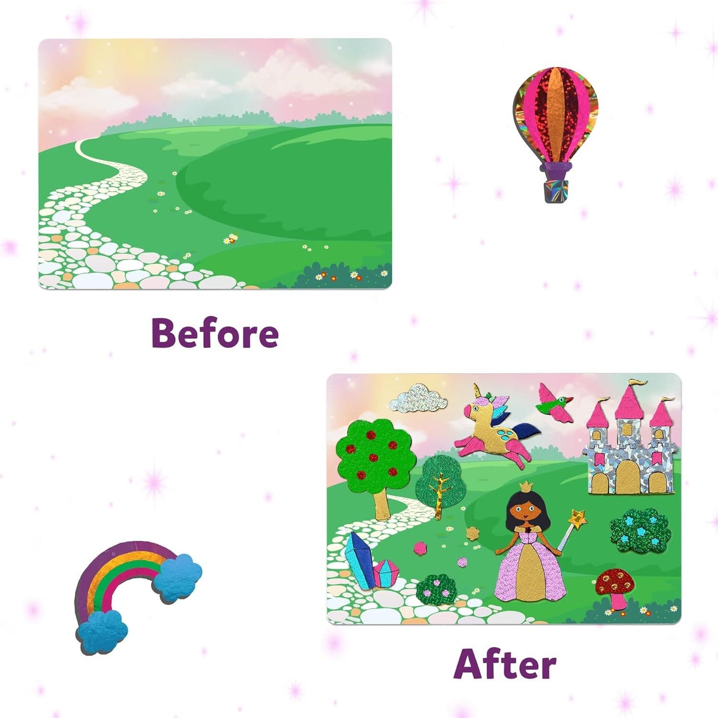 Foil Fun Unicorn and Princess