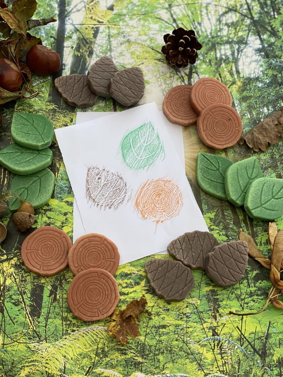 Forest Play Scenery Stones