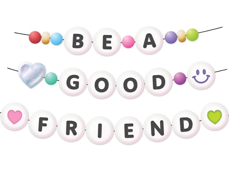 Friendship Beads Circle Letters
