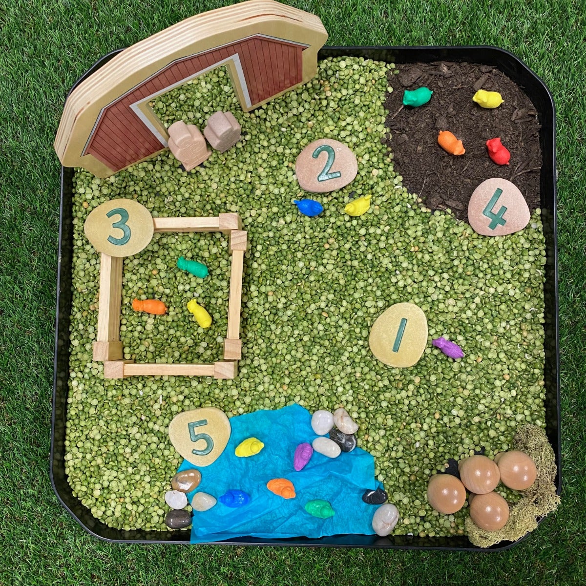 Jumbo Number Pebbles