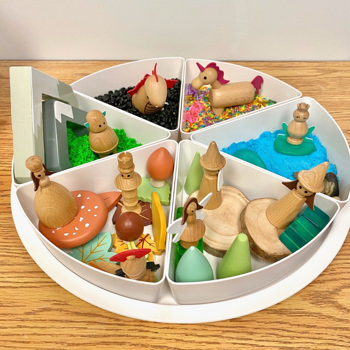 Wooden Enchanted Figures Set