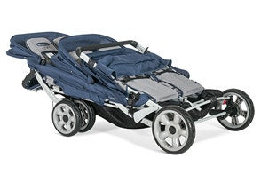 Navy and Grey Jamboree 6-Passenger Stroller
