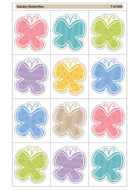 Good to Grow Garden Butterflies Tear and Share